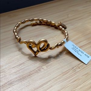 Alex and ani Heart Wrap bracelet